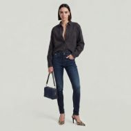 Picture of G-STAR WOMEN'S 3301 SKINNY JEANS DARK BLUE 5