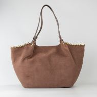 Снимка на LOVE MOSCHINO ДАМСКА ЧАНТА SHOPPING GOLD BEAD BROWN 3