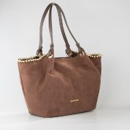Снимка на LOVE MOSCHINO ДАМСКА ЧАНТА SHOPPING GOLD BEAD BROWN 2