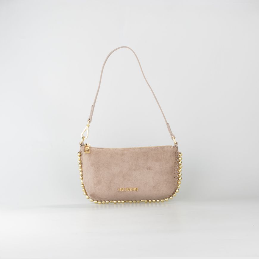 Снимка на LOVE MOSCHINO ДАМСКА ЧАНТА ЗА РАМО GOLD BEAD SAND