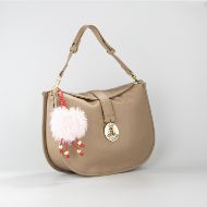 Снимка на LOVE MOSCHINO ДАМСКА ЧАНТА HOBO BOUNCING HEART SAND 2