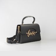 Снимка на LOVE MOSCHINO ДАМСКА РЪЧНА ЧАНТА ITALICS LOVE BLACK 2