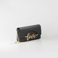 Снимка на LOVE MOSCHINO ДАМСКА ЧАНТА CROSSBODY ITALICS LOVE BLACK 2