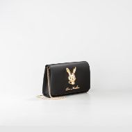 Снимка на LOVE MOSCHINO ДАМСКА ЧАНТА SMART DAILY SATIN BUNNY BLACK 2