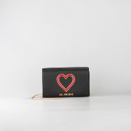 Снимка на LOVE MOSCHINO ДАМСКИ КЛЪЧ PEACE&LOVE BLACK 1