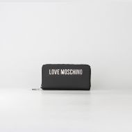 Снимка на LOVE MOSCHINO ДАМСКО ПОРТМОНЕ С ЦИП BOLD LOVE BLACK NICKEL 1