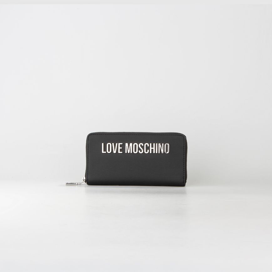 Снимка на LOVE MOSCHINO ДАМСКО ПОРТМОНЕ С ЦИП BOLD LOVE BLACK NICKEL