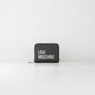 Снимка на LOVE MOSCHINO ДАМСКО ПОРТМОНЕ С ЦИП MEDIUM BOLD LOVE BLACK NICKEL 1