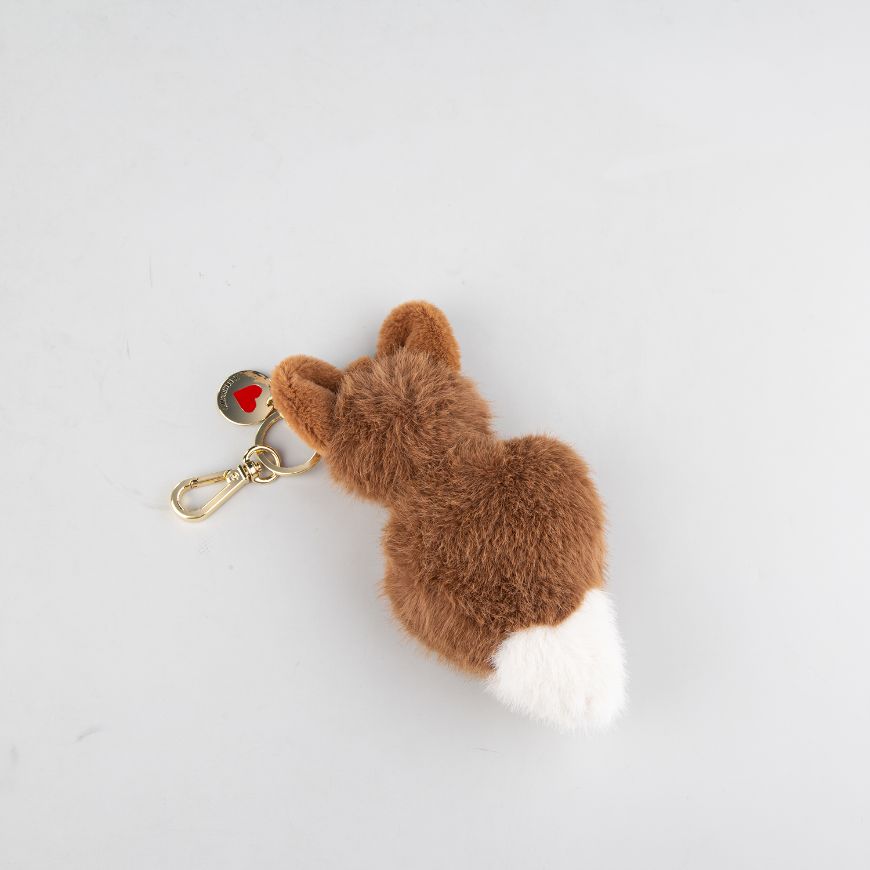 Снимка на LOVE MOSCHINO ДАМСКИ АКСЕСОАР FLUFFY FOX CHARM BROWN