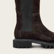 Picture of ALLSAINTS WOMEN'S MAEVE SUEDE BOOTS DARK BROWN 3