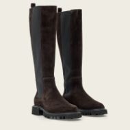 Picture of ALLSAINTS WOMEN'S MAEVE SUEDE BOOTS DARK BROWN 2