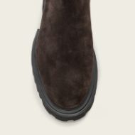 Picture of ALLSAINTS WOMEN'S MAEVE SUEDE BOOTS DARK BROWN 5