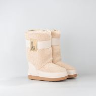 Снимка на LOVE MOSCHINO ДАМСКИ БОТУШИ SKI FAUX FUR BEIGE 2