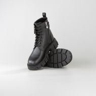 Снимка на LOVE MOSCHINO ДАМСКИ БОТИ BIKER WINTER TASSEL BLACK 4