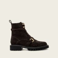 Picture of ALLSAINTS WOMEN'S TORI SUEDE BOOTS DARK BROWN 1