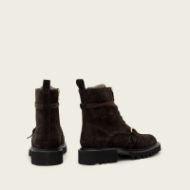 Picture of ALLSAINTS WOMEN'S TORI SUEDE BOOTS DARK BROWN 4
