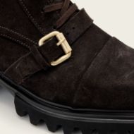 Picture of ALLSAINTS WOMEN'S TORI SUEDE BOOTS DARK BROWN 3