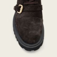 Picture of ALLSAINTS WOMEN'S TORI SUEDE BOOTS DARK BROWN 5