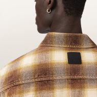 Picture of ALLSAINTS MEN'S BELLAS LONG SLEEVE SHIRT GOLDEN BROWN 3