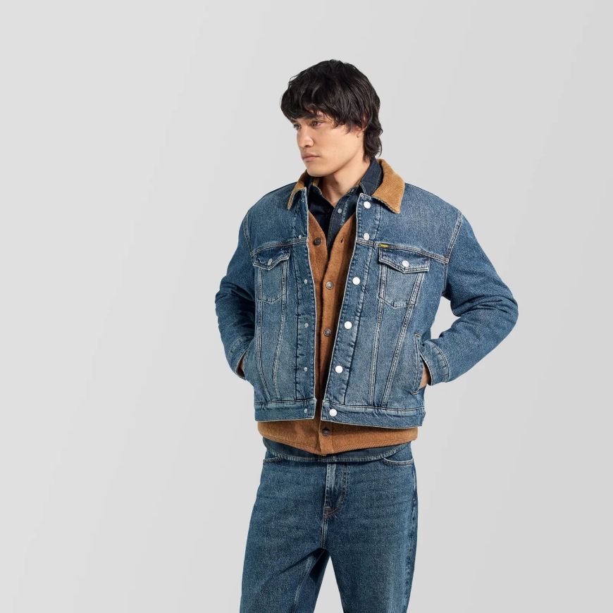 Picture of GAS MEN'S DADDY JACKET REV 45MD STONE WASH MEDIUM/DIRTY/LIGHT