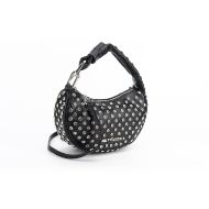 Снимка на JUICY COUTURE ДАМСКА ЧАНТА BLOSSOM RHINESTONE SMALL HOBO BLACK 2