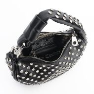 Снимка на JUICY COUTURE ДАМСКА ЧАНТА BLOSSOM RHINESTONE SMALL HOBO BLACK 4
