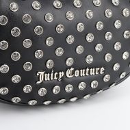 Снимка на JUICY COUTURE ДАМСКА ЧАНТА BLOSSOM RHINESTONE SMALL HOBO BLACK 6