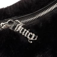Снимка на JUICY COUTURE ДАМСКА ЧАНТА BLOSSOM FUR SMALL HOBO BLACK 5