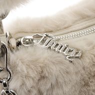 Снимка на JUICY COUTURE ДАМСКА ЧАНТА BLOSSOM FUR SMALL HOBO DARK SUGAR SWIZZLE 5