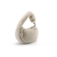 Снимка на JUICY COUTURE ДАМСКА ЧАНТА BLOSSOM FUR SMALL HOBO DARK SUGAR SWIZZLE 3