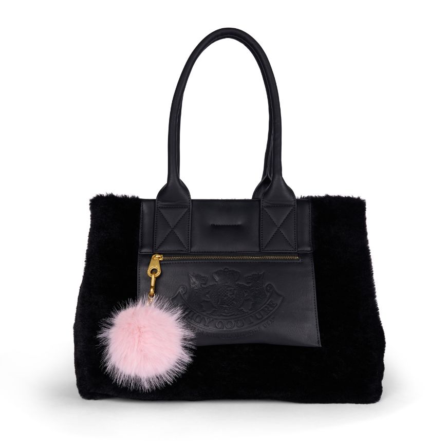 Снимка на JUICY COUTURE ДАМСКА ЧАНТА BONNIE FUR LARGE SHOPPING BLACK