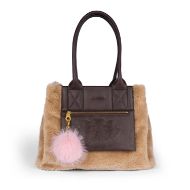 Снимка на JUICY COUTURE ДАМСКА ЧАНТА BONNIE FUR LARGE SHOPPING DARK SUGAR SWIZZLE 1
