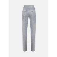 Picture of JUICY COUTURE WOMEN'S PANTS DEL RAY POCKETED TRACKPANTS SILVER MARL 2
