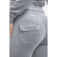 Picture of JUICY COUTURE WOMEN'S PANTS DEL RAY POCKETED TRACKPANTS SILVER MARL 6