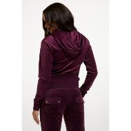 Picture of JUICY COUTURE WOMEN'S SWEATSHIRT ROBERTSON HOODIE CLASSIC WINETASTING 5