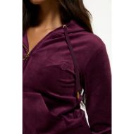 Picture of JUICY COUTURE WOMEN'S SWEATSHIRT ROBERTSON HOODIE CLASSIC WINETASTING 6