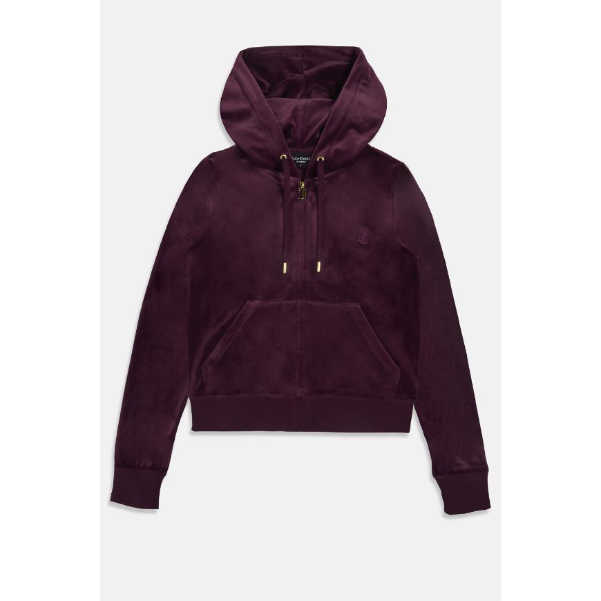 Picture of JUICY COUTURE WOMEN'S SWEATSHIRT ROBERTSON HOODIE CLASSIC WINETASTING
