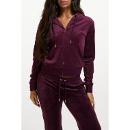 Picture of JUICY COUTURE WOMEN'S SWEATSHIRT ROBERTSON HOODIE CLASSIC WINETASTING 4