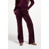 Picture of JUICY COUTURE WOMEN'S PANTS DEL RAY POCKETED TRACKPANTS WINETASTING 4