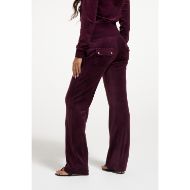 Picture of JUICY COUTURE WOMEN'S PANTS DEL RAY POCKETED TRACKPANTS WINETASTING 5