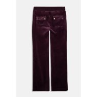Picture of JUICY COUTURE WOMEN'S PANTS DEL RAY POCKETED TRACKPANTS WINETASTING 2
