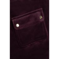 Picture of JUICY COUTURE WOMEN'S PANTS DEL RAY POCKETED TRACKPANTS WINETASTING 3