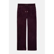Picture of JUICY COUTURE WOMEN'S PANTS DEL RAY POCKETED TRACKPANTS WINETASTING 1