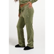 Picture of JUICY COUTURE WOMEN'S PANTS TINA TRACKPANTS WITH LOGO OIL GREEN 6