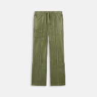 Picture of JUICY COUTURE WOMEN'S PANTS TINA TRACKPANTS WITH LOGO OIL GREEN 1