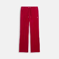 Picture of JUICY COUTURE WOMEN'S PANTS TINA TRACKPANTS WITH LOGO PERSIAN RED 1