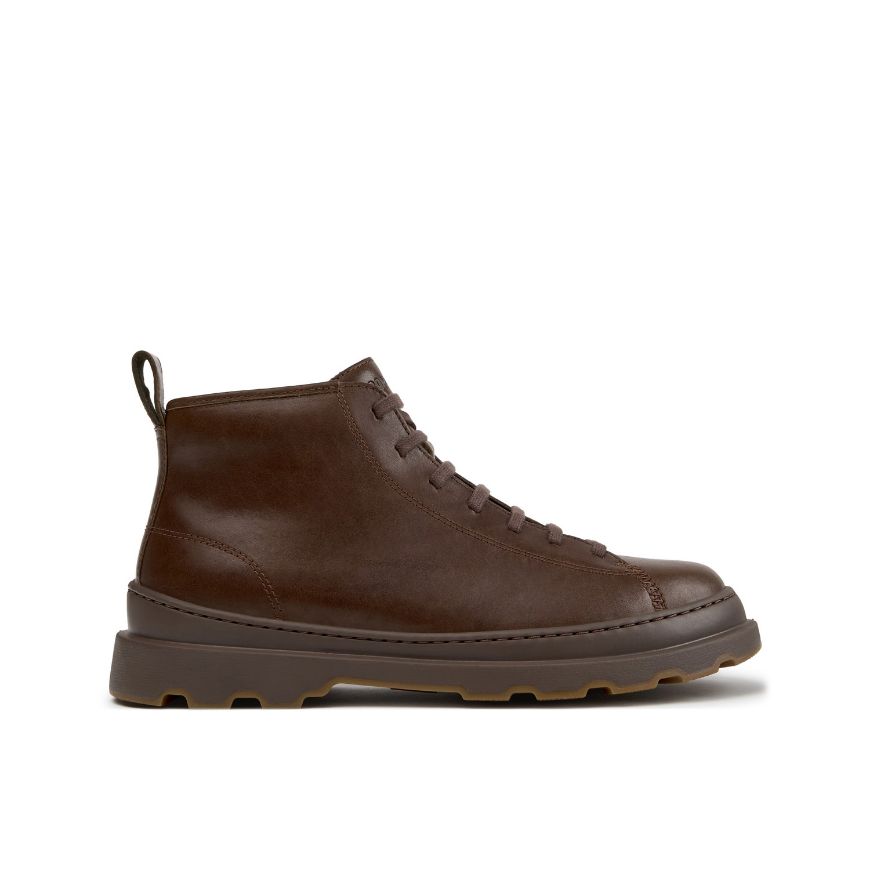Picture of CAMPER MEN'S ANKLE BOOTS BRUTUS+ BROWN