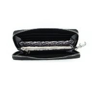 Снимка на JUICY COUTURE ДАМСКО ПОРТМОНЕ JASMINE CROCO LARGE ZIP BLACK 3