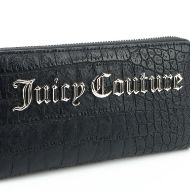 Снимка на JUICY COUTURE ДАМСКО ПОРТМОНЕ JASMINE CROCO LARGE ZIP BLACK 4