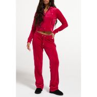 Picture of JUICY COUTURE WOMEN'S SWEATSHIRT MADISON HOODIE CLASSIC VELOUR PERSIAN RED 7